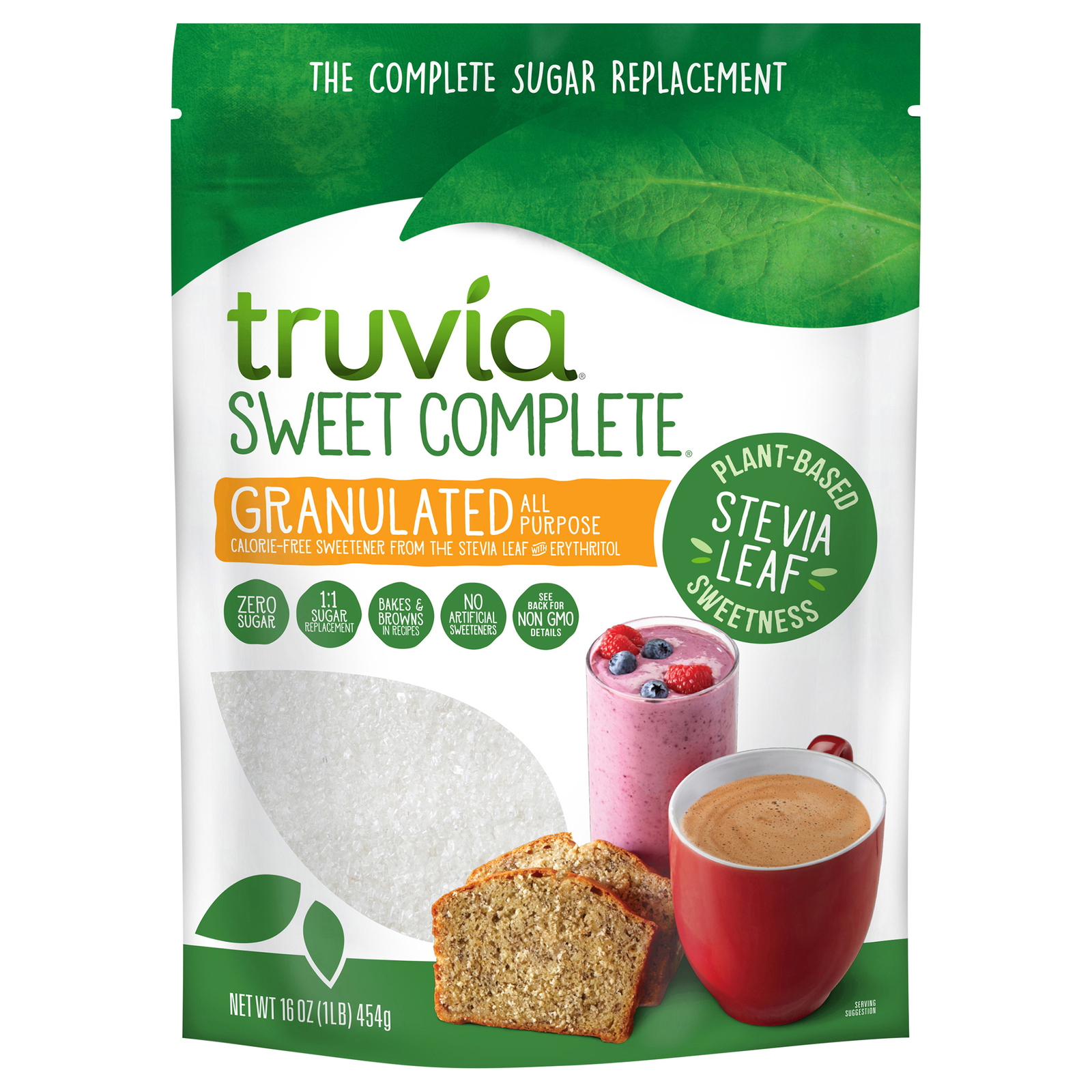 Truvia - Sweetener Sweet Complete - Cs Of 8-16 Oz