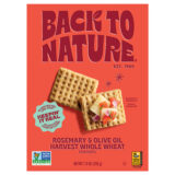Back To Nature - Crkrs Rsmry Olive Oil Ww - Cs Of 12-7 Oz