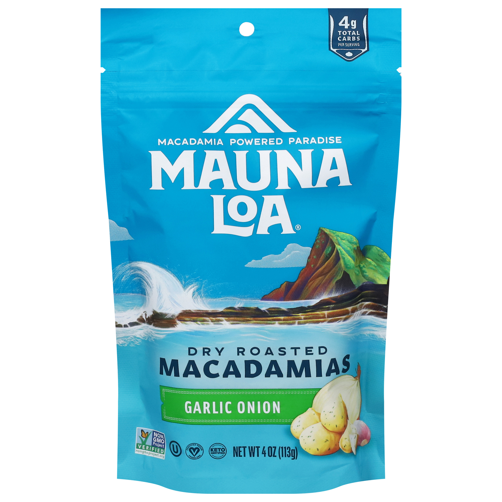 Mauna Loa - Macadamias Rst Ons Gar - Cs Of 6-4 Oz