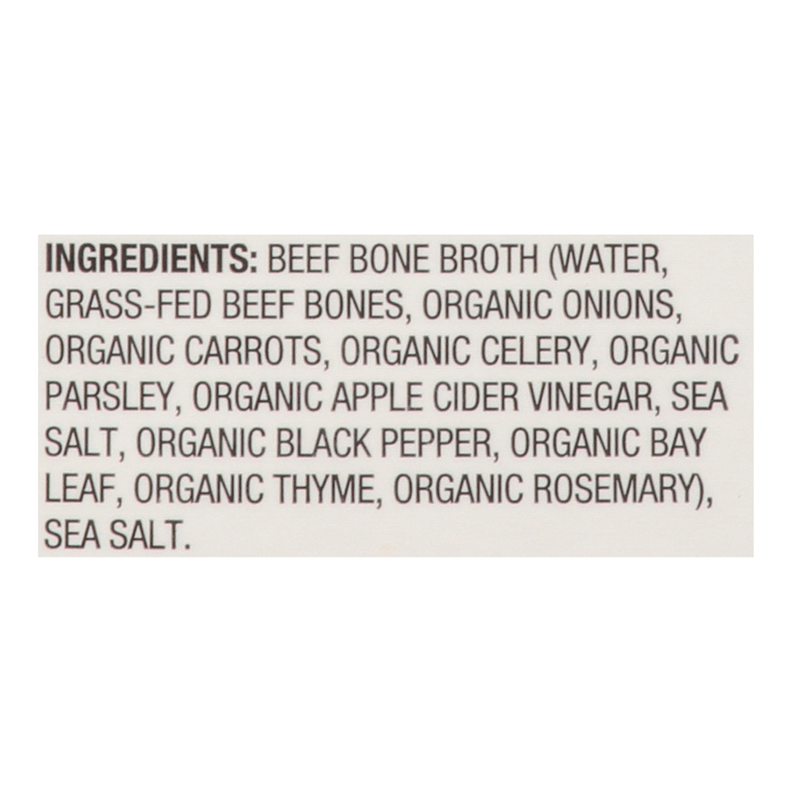 Kettle And Fire - Bone Broth Beef Rgentv - Case Of 6-16.9 Oz - Image 2