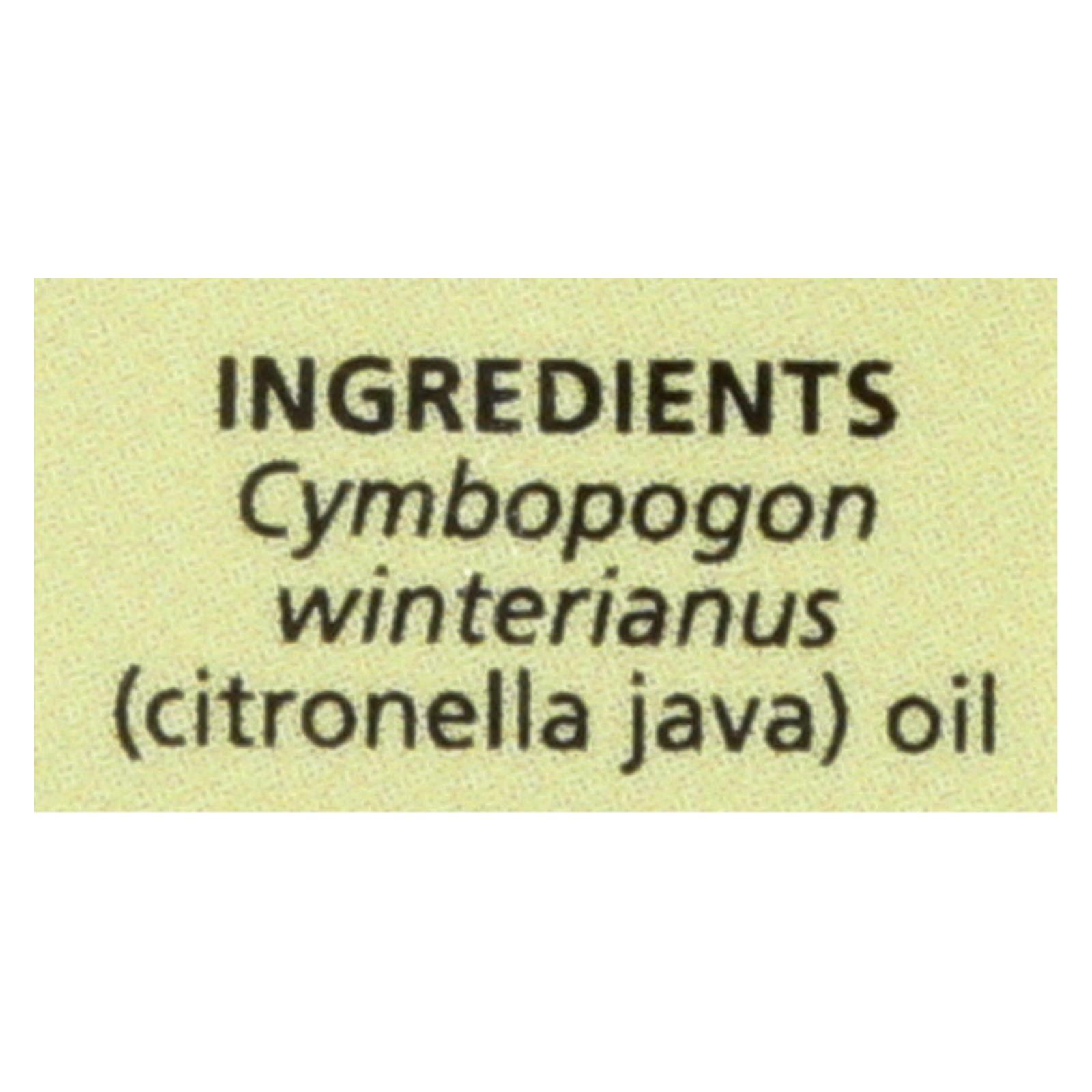 Aura Cacia, Pure Essential Oil Citronella Java, 0.5 Fl Oz - Image 2