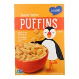 Barbara's Bakery, Puffins Cereal, Peanut Butter, Case Of 12, 11 Oz.