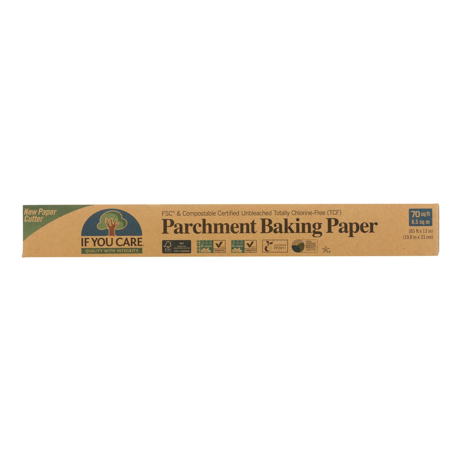 If You Care Parchment Paper, Case Of 12, 70 Sq Ft Rolls