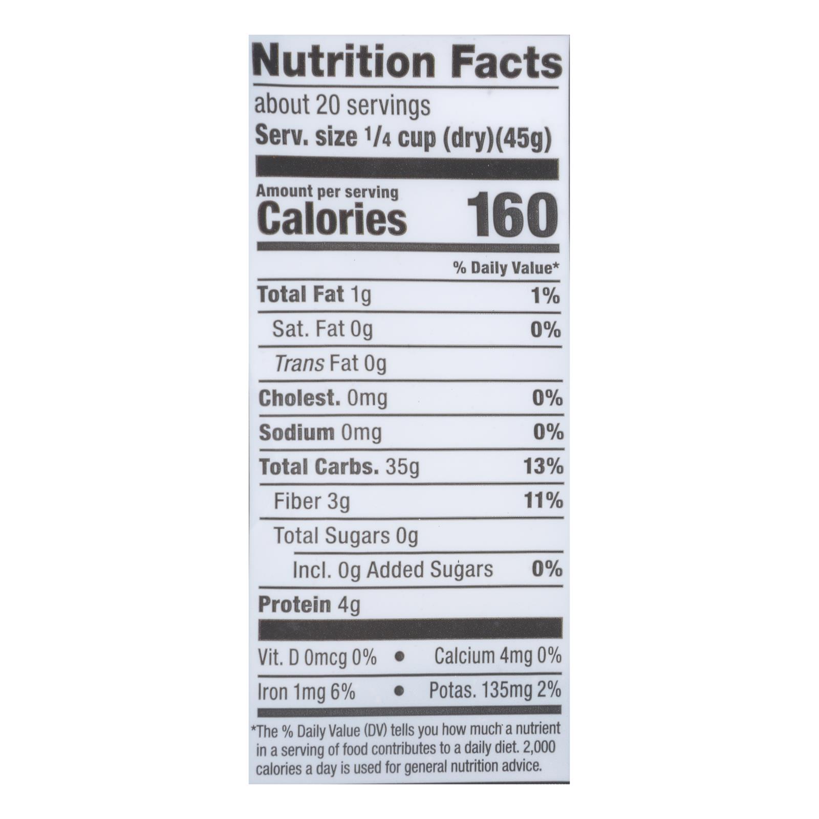 Lundberg Family Farms Organic Rice, Wild Blend, Case Of 6, 2 Lb. - Image 3