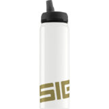 Sigg Water Bottle, Active Top, Gold, Case Of 6, .75 Liter