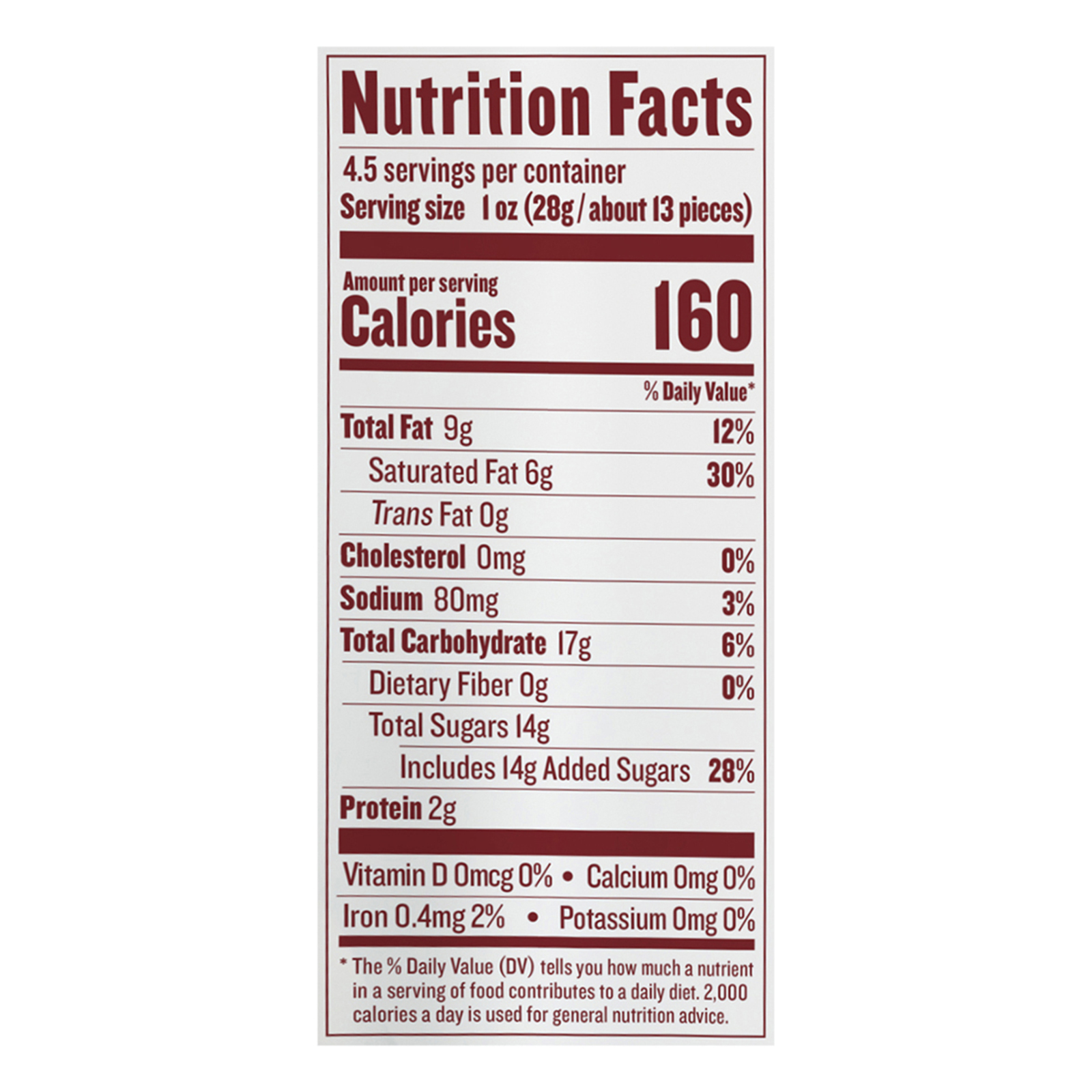 Justin's - Dark Choc Og2 Pbtr Pieces - Cs Of 6-4.5 Oz - Image 3