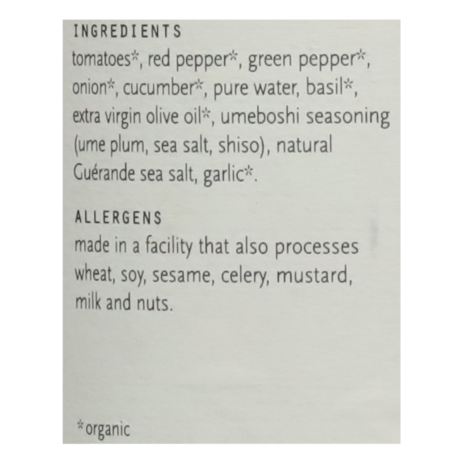 Karine & Jeff - Soup Og2 Gazpacho - Cs Of 6-16.9 Fz - Image 2