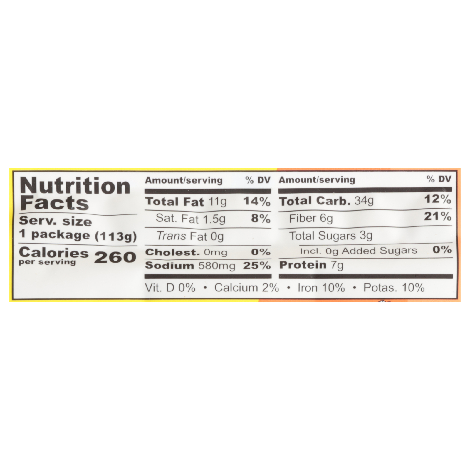 Fillo's - Tamales Bean Habanero - Cs Of 7-4 Oz - Image 2