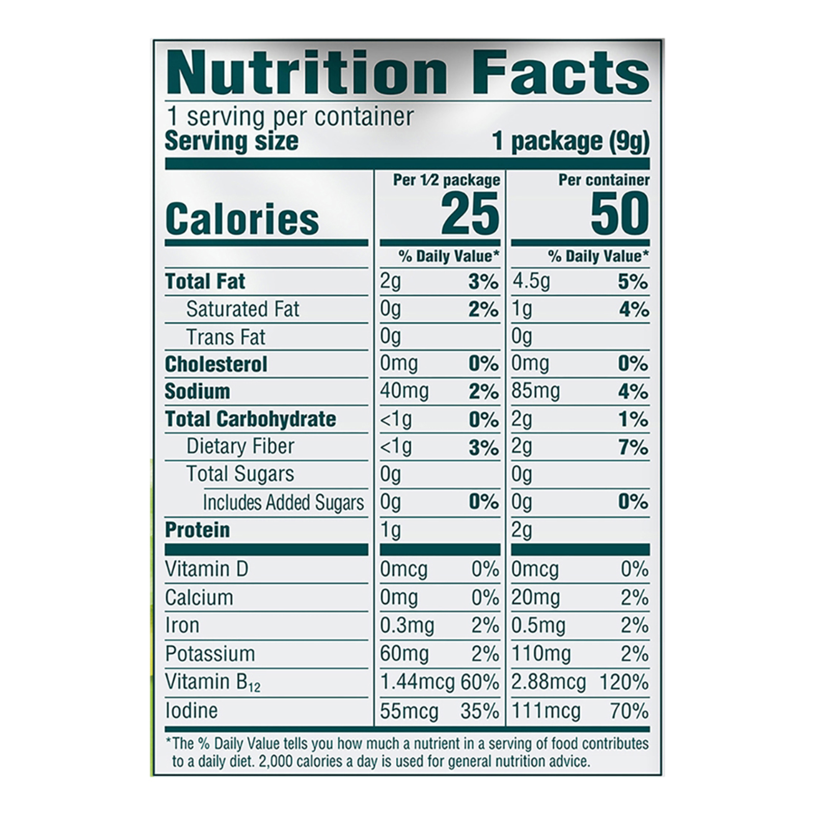 Gimme Seaweed Snacks - Seaweed Snck Og2 Ss &avoc - Cs Of 12-.32 Oz - Image 3