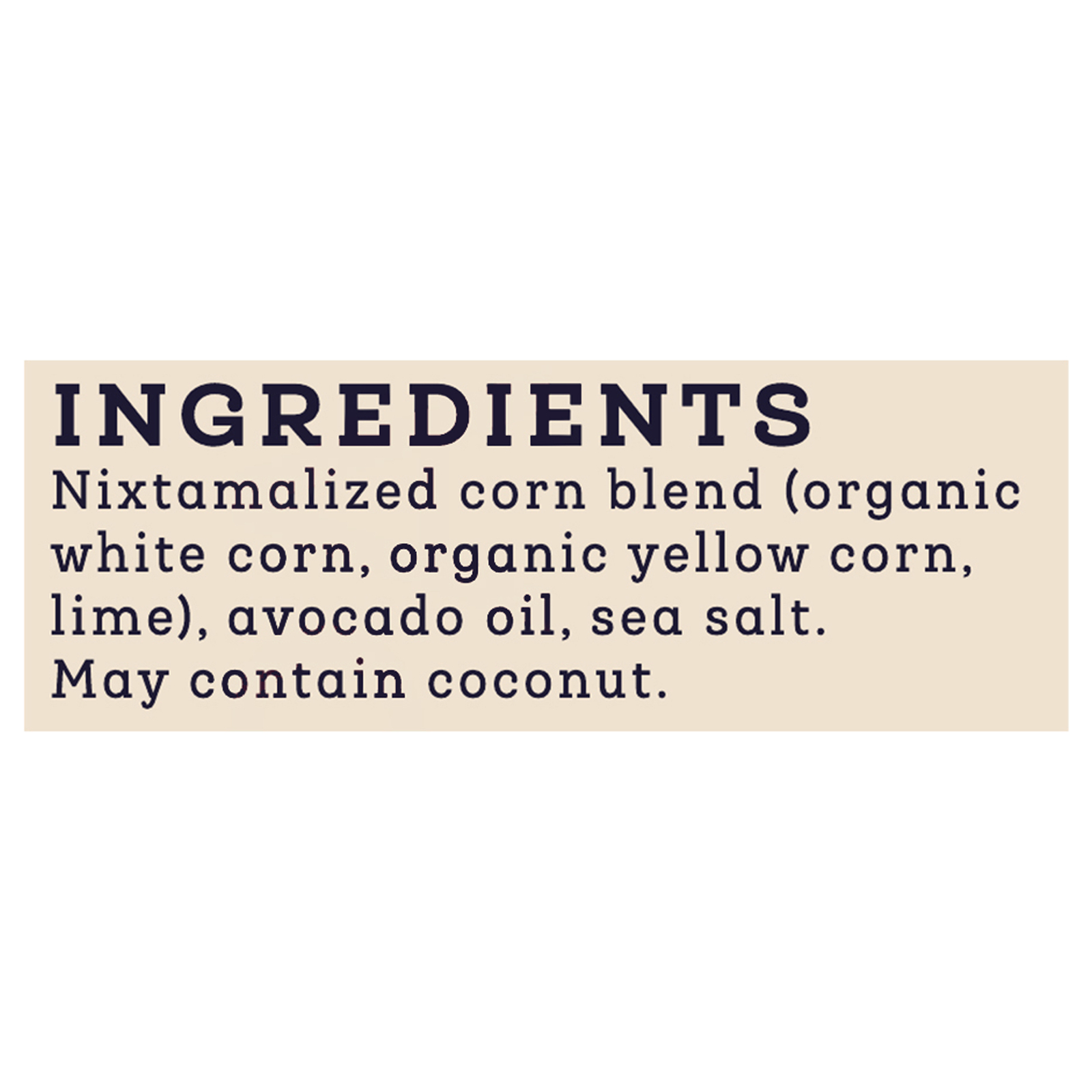 Siete - Tort Chip Og3 Corn Ssalt - Cs Of 6-7.5 Oz - Image 2