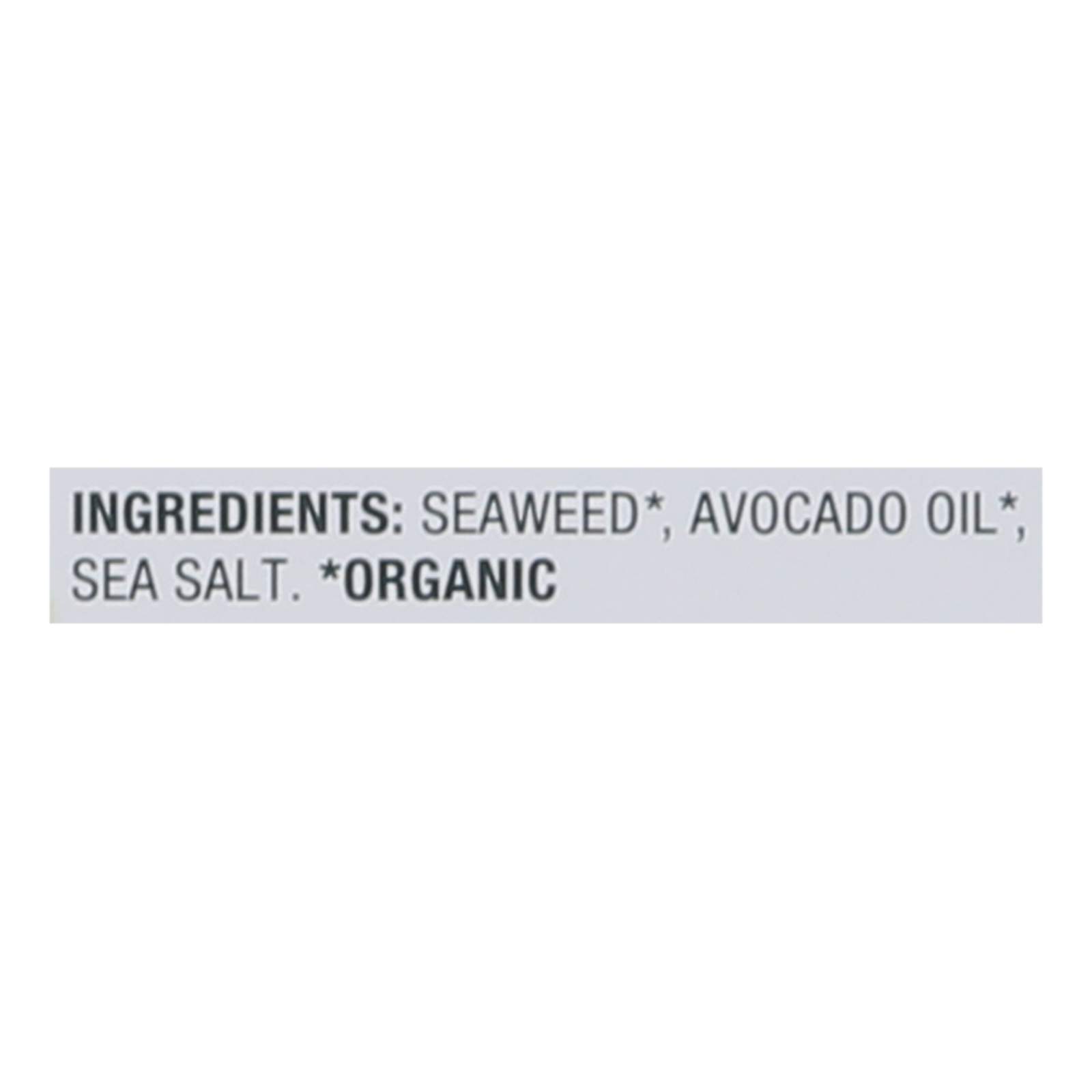 Gimme Seaweed Snacks - Seawd Snk Og2 Avo Oil 5pk - Cs Of 6-5-.14 Oz - Image 3