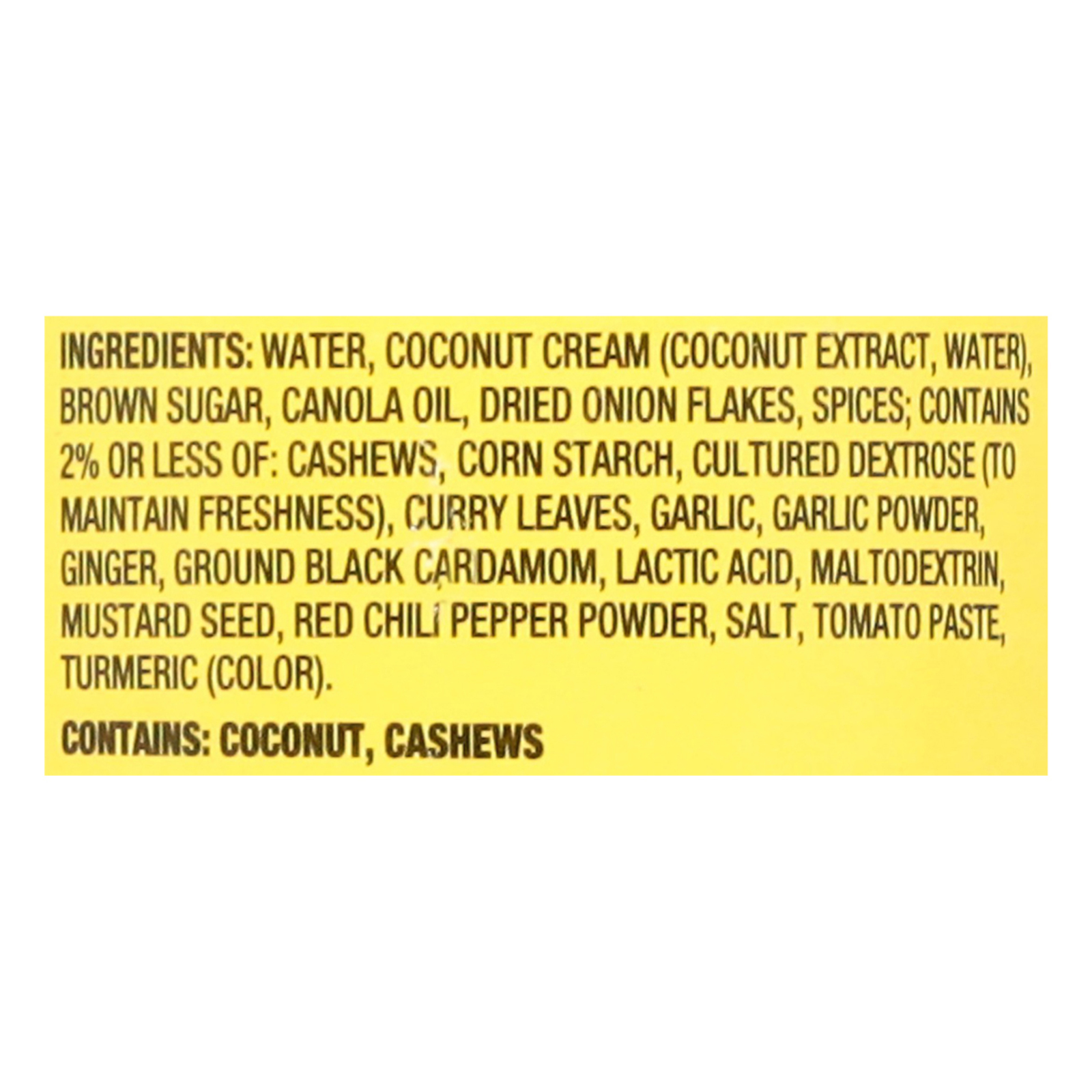 Tasty Bite - Simmer Sce South Indn Cry - Cs Of 6-13 Oz - Image 3