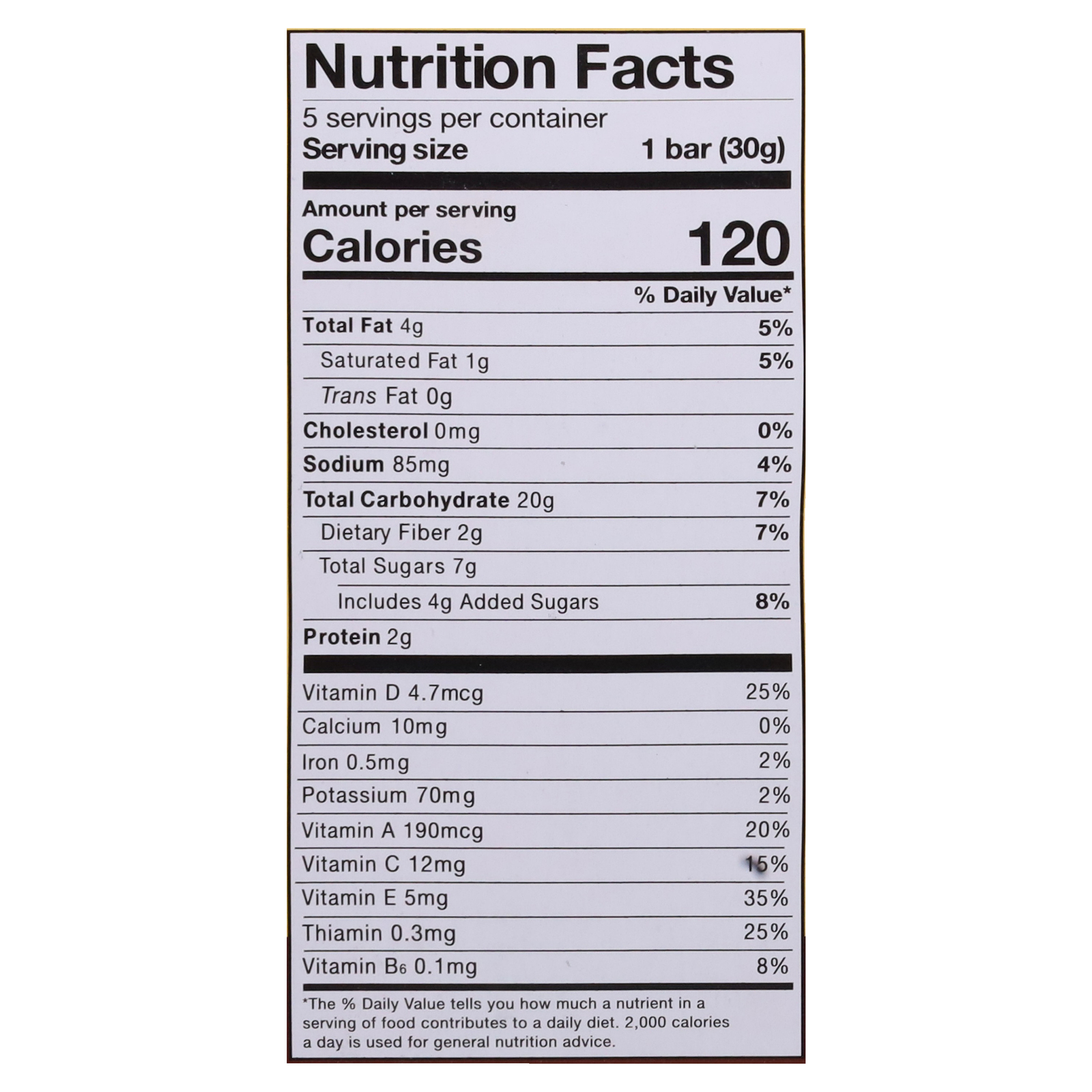 Made Good - Oat Bar Og2 Choc Chip Sft - Cs Of 6-5.3 Oz - Image 2