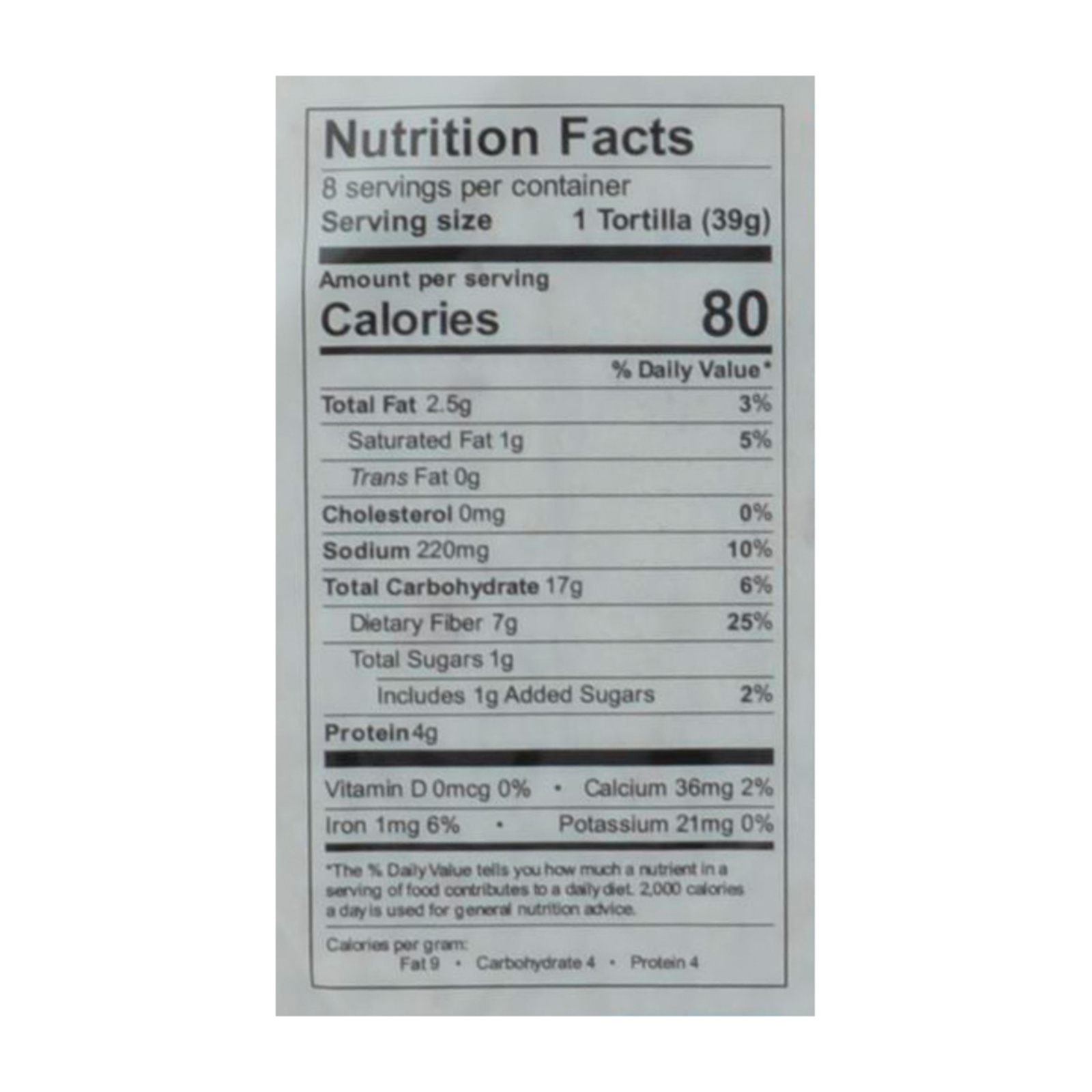 La Tortilla Factory - Tort Flour Light 8ct - Cs Of 10-11 Oz - Image 3