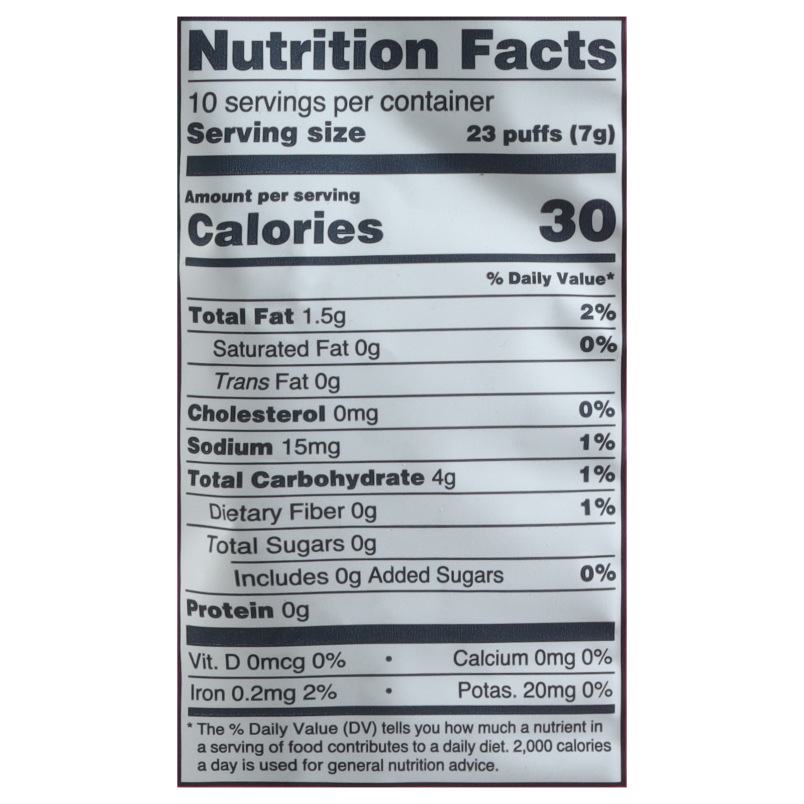 Lesser Evil - Lil Puff Og2 Star Berry - Cs Of 5-2.5 Oz - Image 3