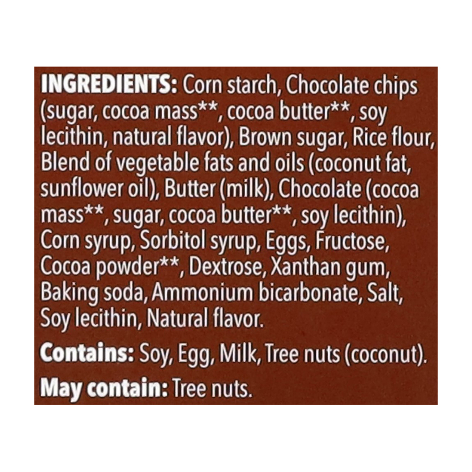 Schar - Cookies Soft Bkd Dbl Choc - Cs Of 6-7.4 Oz - Image 2