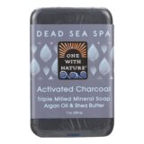 One With Nature - Bar Soap Actvtd Charcoal - 1 Each 1-7 Oz