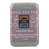 One With Nature - Bar Soap Volcanic Mud - 1 Each 1-7 Oz