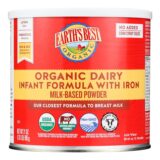 Earth's Best - Inftfrm Irn Milk Pwdr - Case Of 4-21 Oz