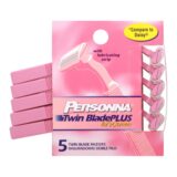 Personna Razor Blades, Twin Blade Plus, 5 Pack