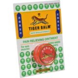 Tiger Balm Pain Relieving Ointment, White Regular Strength, .14 Oz