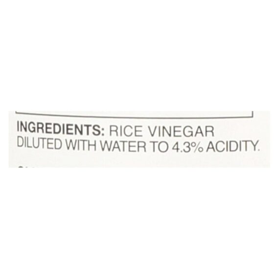 Marukan Rice Vinegar, Genuine Brewed, Case Of 6, 12 Fl Oz. - Image 3