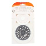 Full Circle Home, Sinksational Sink Strainer, Gray White, Case Of 6, 1 Count
