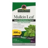 Nature's Answer Mullein Leaf Dietary Supplement , 1 Each, 90 Sgel