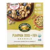 Nature's Path Organic Flax Plus Granola, Pumpkin, Case Of 12, 11.5 Oz.