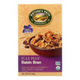 Nature's Path Organic Flax Plus Raisin Bran Cereal, Case Of 12, 14 Oz.