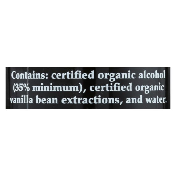 M&b Spices Organic Pure Vanilla Extract , Case Of 3, 4 Oz - Image 2