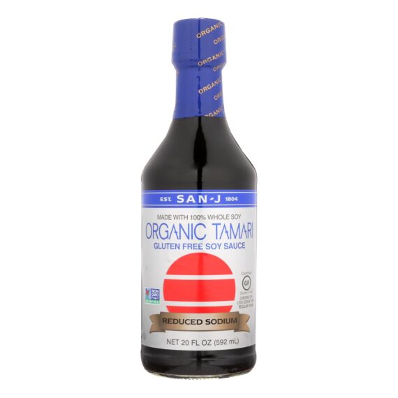 San, J Tamari Soy Sauce, Case Of 6, 20 Fl Oz.