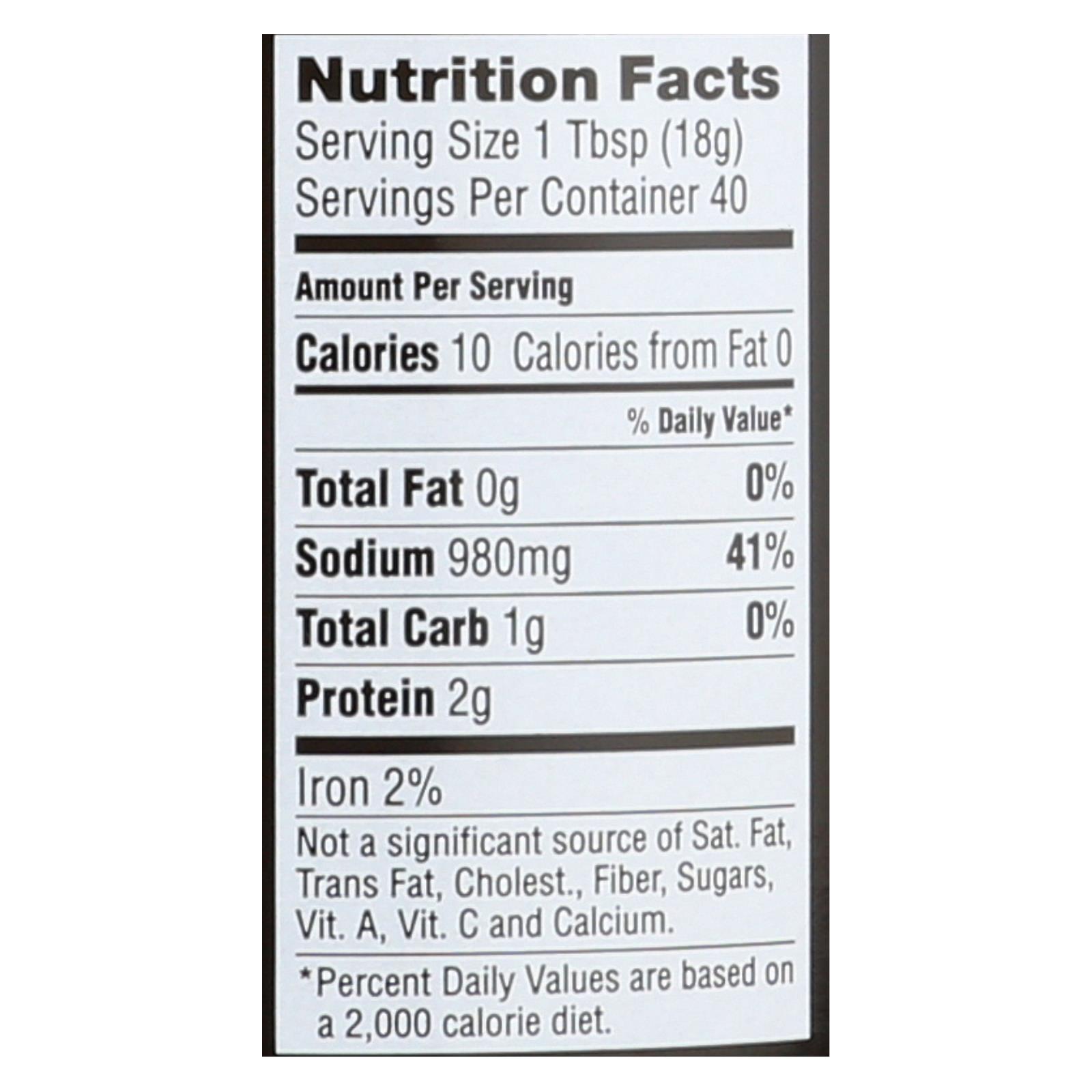San, J Tamari Soy Sauce, Case Of 6, 20 Fl Oz. - Image 2