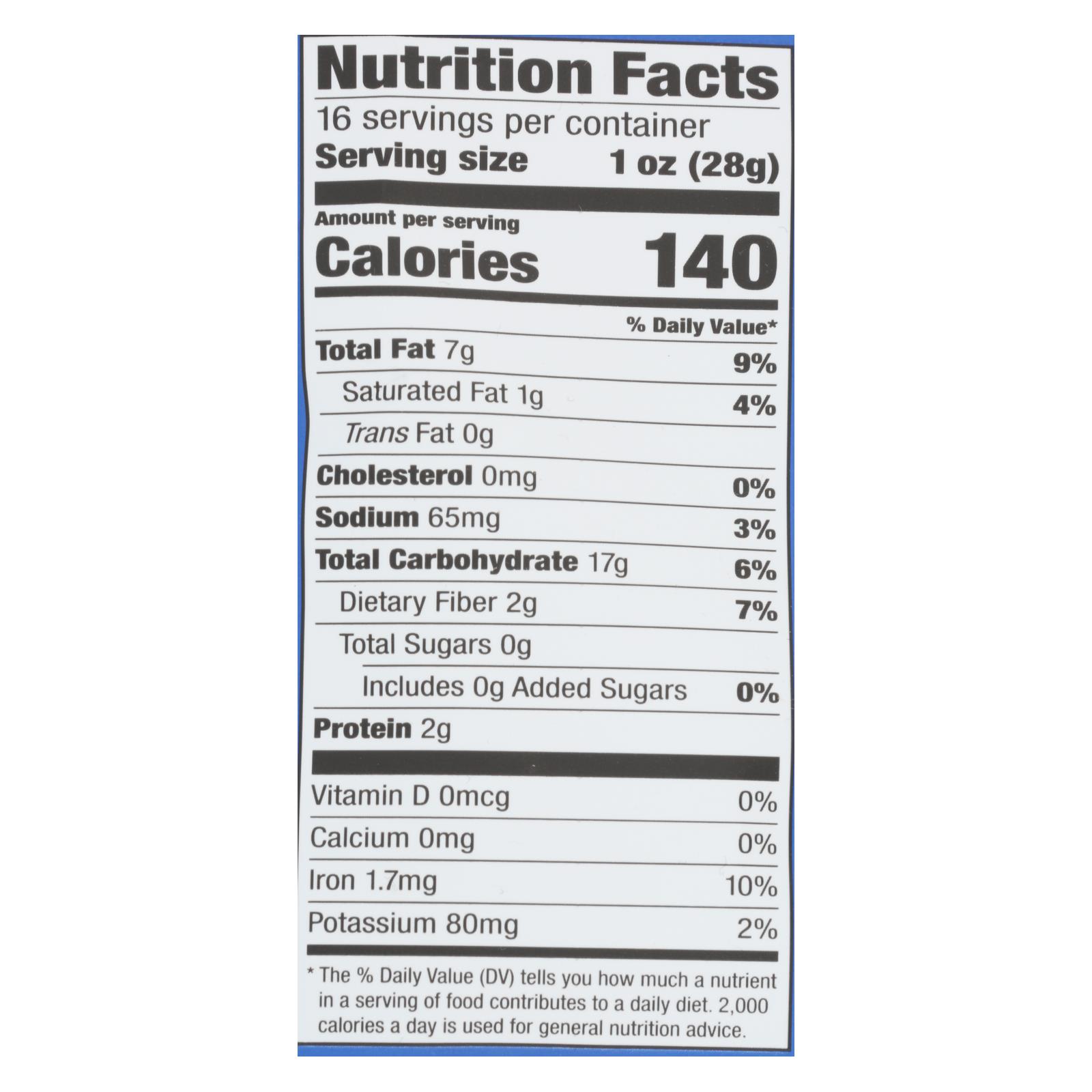 Garden Of Eatin' Blue Corn Tortilla Chips, Blue Corn, Case Of 12, 16 Oz. - Image 2