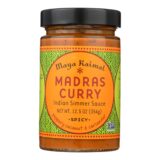 Maya Kaimal Madras Curry Simmer Sauce, Case Of 6, 12.5 Oz.