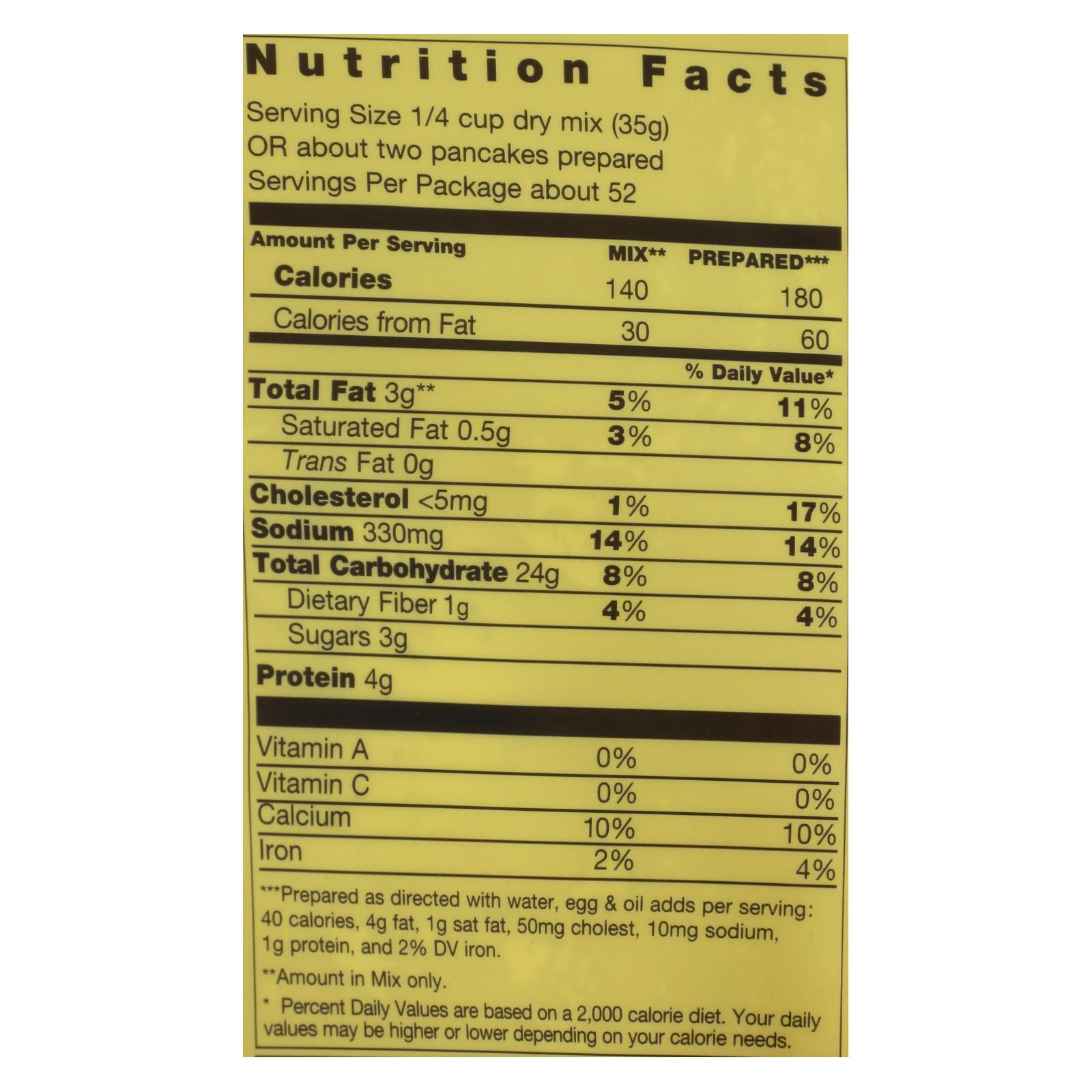 Pamela's Products, Baking And Pancake Mix, Case Of 3, 4 Lb. - Image 2