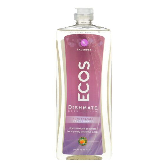 Earth Friendly Dishmate, Lavender, 25 Oz, Case Of 6