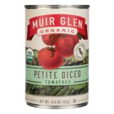 Muir Glen Diced Tomatoes, Tomato, Case Of 12, 14.5 Oz.