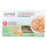 Jovial, Pasta, Organic, Brown Rice, Traditional Egg Tagliatelle, 9 Oz, Case Of 12