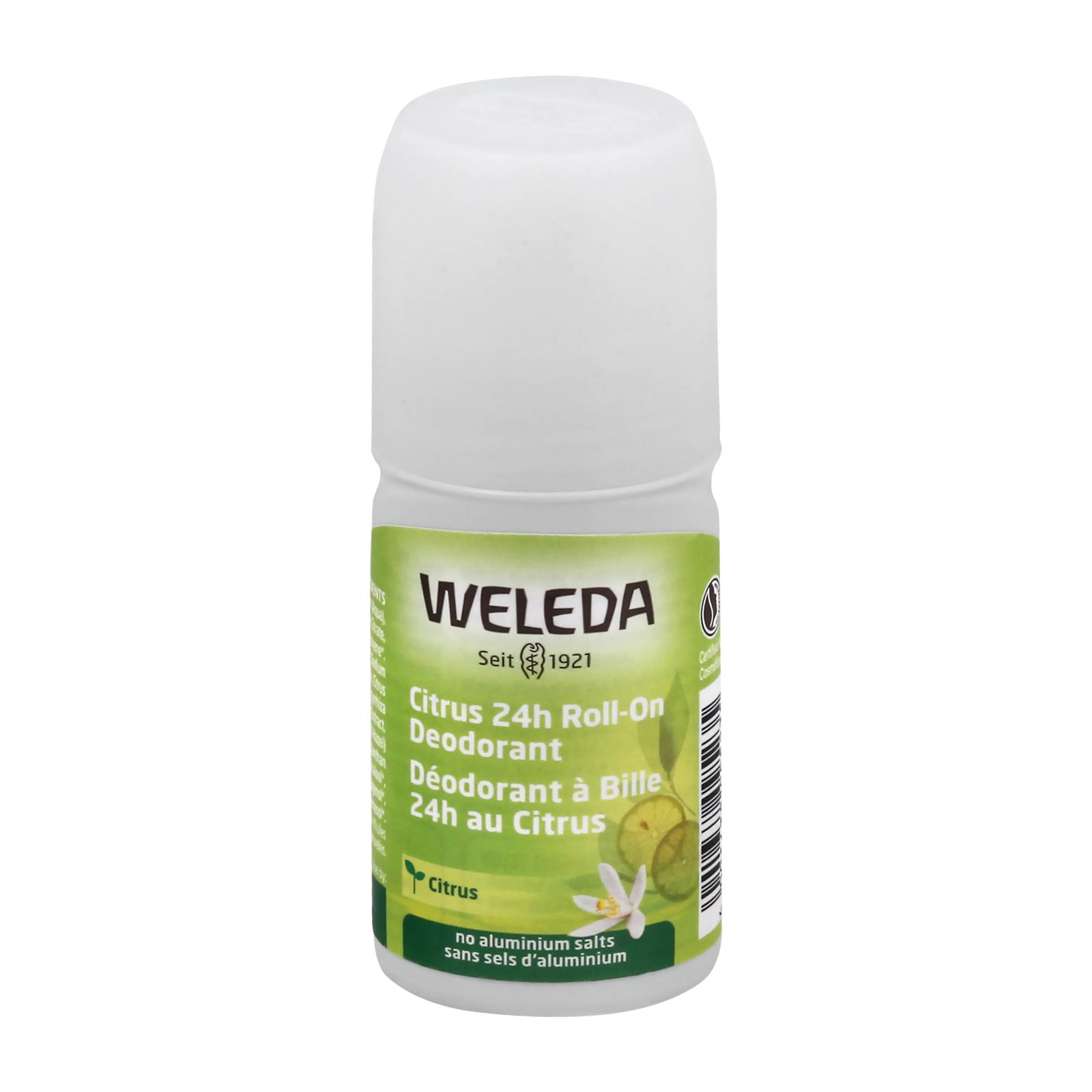 Weleda, Deodorant Roll On Citrus, 1 Each, 1.7 Fz