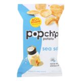 Popchips Potato Chip, Sea Salt, Case Of 12, 5 Oz