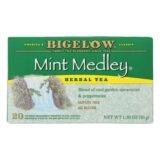 Bigelow Tea Herbal Tea, Mint Medley, Case Of 6, 20 Bag