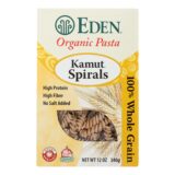Eden Foods Organic Whole Kamut Spirals, Case Of 6, 12 Oz.