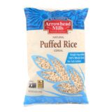 Arrowhead Mills, All Natural Puffed Rice Cereal, Case Of 12, 6 Oz.
