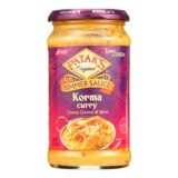 Pataks Simmer Sauce, Korma Curry, Mild, 15 Oz, Case Of 6