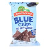 Garden Of Eatin' Blue Chips, Unsalted, Case Of 12, 16 Oz