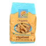 Bionaturae Pasta, Organic Durum Semolina Rigatoni, Case Of 12, 16 Oz.