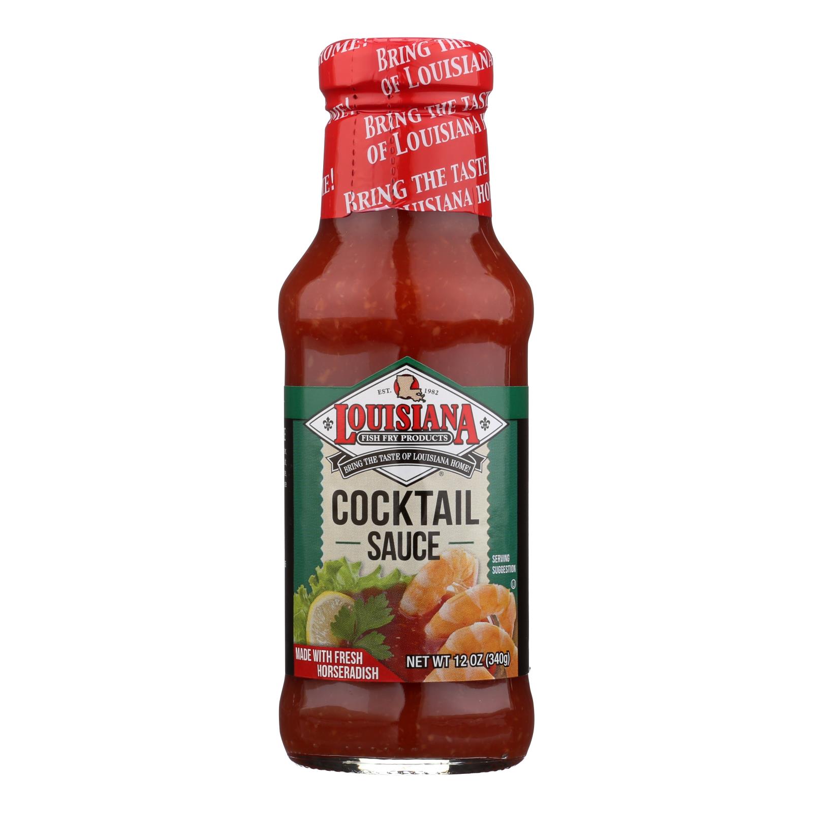 Louisiana Cocktail Sauce , Case Of 12, 12 Oz