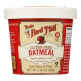 Bob's Red Mill, Gluten Free Oatmeal Cup Apple And Cinnamon, 2.36 Oz, Case Of 12