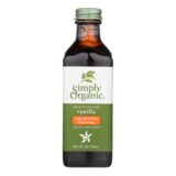 Simply Organic Vanilla Flavoring, Organic, 4 Oz, Case Of 6